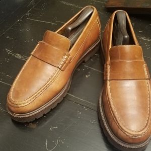 H.S Trask & company Mens leather loafers